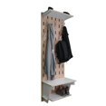 thumbnail image 3 of Mudroom Organization White FlexRak Kit, 3 of 6
