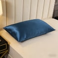 thumbnail image 6 of AYktou Satin Pillowcase, Simulated Silk Pillow Covers, 20×30 Inch Super Soft and Cooling Pillow Cases with Envelope Closure, Bedding Decor Pillow Cushion Cover Gift for Women Men, 6 of 6