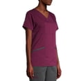 thumbnail image 4 of Scrubstar Women's Solid V-Neck Scrub Top, 4 of 6