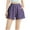 Purple, variant on Vibrex Women's Solid Color Sports Shorts Casual Running Outdoor Fitness Pants High Waist And Hip Lift Home Shorts Women's Athletic Shorts Perfect For Home,Travel,Walks,Vacations._Purple_S