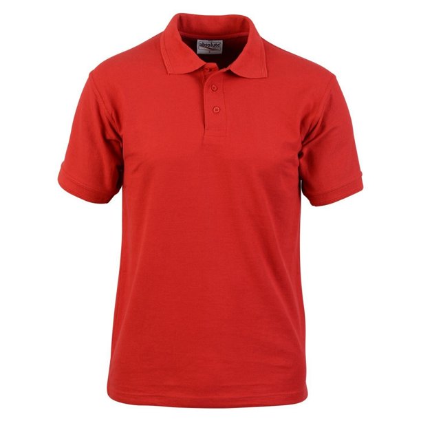 Absolute Apparel - Polo Precision para hombre (Rojo)