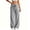 Gray-20, variant on HADST Women Drawstring Elastic High Waist Wide Leg Sweatpants Side Pockets Loose Straight Soft Casual Trousers
