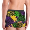 thumbnail image 5 of Kll Mardi Gras7 Men'S Cotton Boxer Briefs Underwear-Small, 5 of 9