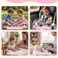 thumbnail image 6 of Learning Toys for Toddlers 1 3, Trilingual Learning Tablet with Music and Lights, Montessori Speech Therapy Toys, Education Learning Toys for Kids Ages 1-3 - Pink, 6 of 8