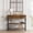 Retro color, variant on TROPOW Slim Industrial Console Table with 2 Drawers & 2 Shelves – 39.4” Space-Saving Entryway & Behind Couch Table, Vintage Brown Farmhouse Design for Hallway, Living Room & Small Spaces