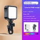 thumbnail image 2 of Luz LED de Relleno para Selfies, Luz de Relleno RGB con Clip para Selfies, Fotografía, y Videoconferencias para Tableta y Portátil., 2 of 5