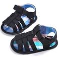 thumbnail image 1 of Sandales d'Été pour Bébés Garçons Nouveau-Nés Nouvelles Chaussures Souples 0-18 Mois, 1 of 5