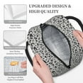 thumbnail image 3 of Salouo Wild Animal Leopard Print for Insulated Lunch Bag for Women/Men - Leakproof Cooler Tote Bag Organizer - Reusable Lunch Box for Office Picnic Hiking Beach-One Size, 3 of 6