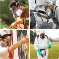 thumbnail image 4 of Máscara de gas 15 en 1, respirador de media cara, pintura en aerosol, mascarilla química, seguridad 6200, 4 of 5