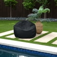 thumbnail image 4 of Sorra Home  Bean Bag Chair - 30 x 30 x 20 inches Black, 4 of 5