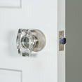 thumbnail image 3 of Viaggio Closta_Psg_234 Circolo Solid Brass Passage Door Knob Set - Chrome, 3 of 7