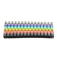 thumbnail image 5 of 100 Pcs Cable Markers Colourful C-Type Number Tag Label For Wire 1.5-6mm, 5 of 7