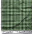 thumbnail image 1 of Soimoi Black Poly Georgette Fabric Diamond Geometric Decor Fabric Printed Yard 42 Inch Wide, 1 of 5