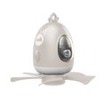 thumbnail image 1 of Bewildely Ventilador de techo Colgante Control remoto Temporización ajustable Enfriador de verano Dormitorio Sin escobillas Plástico Refrigeración de Electrodomésticos Blanco Recargable Bewildely HA063956-04, 1 of 6