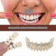 thumbnail image 4 of Smile Snap On False Teeth Upper Lower Veneers Dentures Tooth Cover Setyj51-3, 4 of 5
