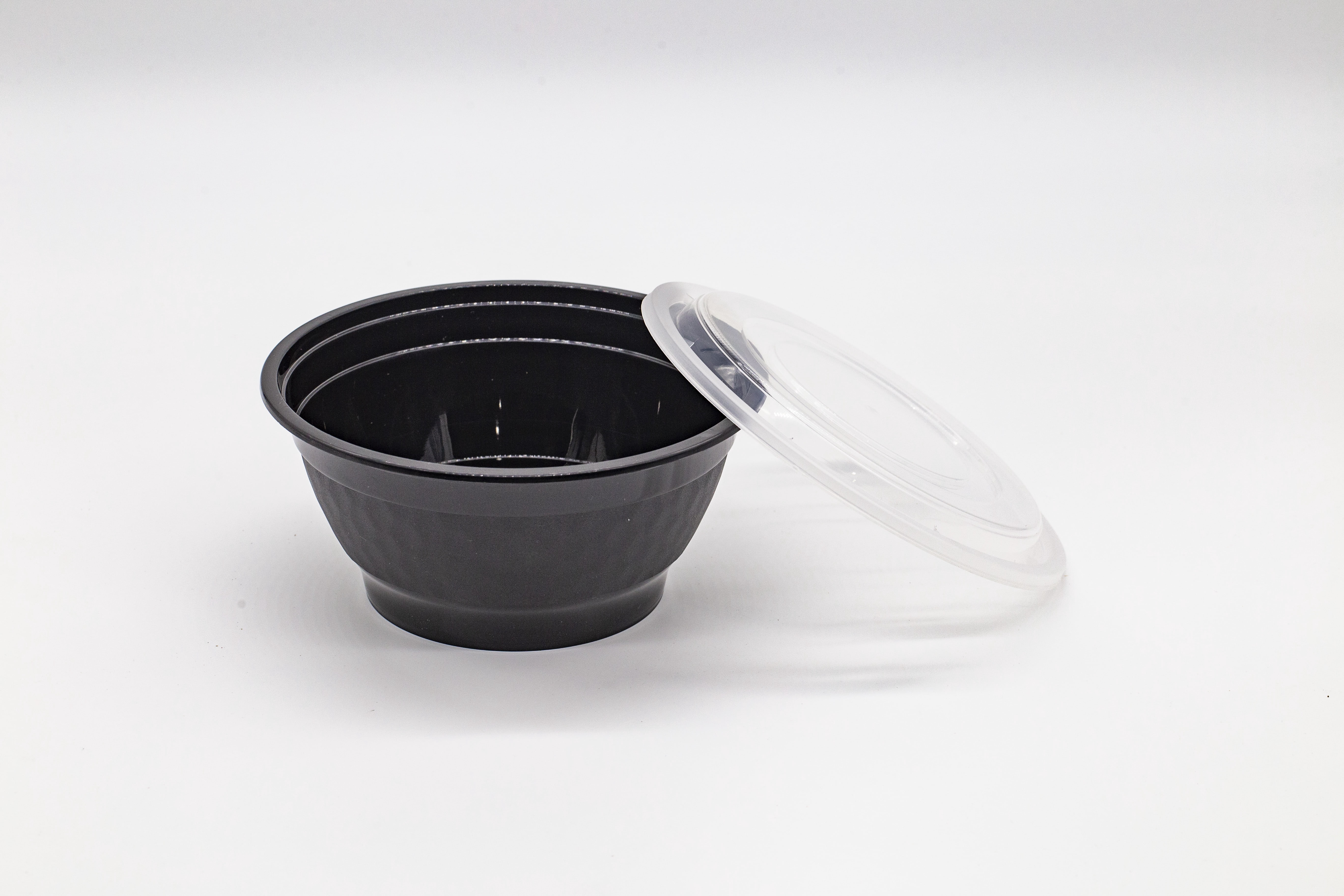 42oz Black Togo PP Soup Cups Deli ramen Bowls with lid 150 sets/cs