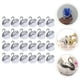 thumbnail image 4 of ColoMX 24pcs Cisne en forma de boda Cajas de caramelo Cajas de regalo de estilo europeo contenedores de caramelo, 4 of 6