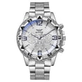 thumbnail image 3 of Resicozy Watches for Men and Women Simple Clear Arabic Numeral Easy to Dial Quartz Watches Soft Stainless Steel Strap Casual Wristwatch 2026 A, 3 of 4