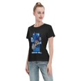 thumbnail image 4 of T-Shirt Basique à Manches Courtes pour Femmes Super Saiyan, 4 of 6