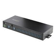 thumbnail image 3 of StarTech.com 16-Port Industrial USB 3.0 Hub 5Gbps, Metal, DIN/Surface/Rack Mountable, ESD Protection, Terminal Block Power, up to 120W Shared USB Charging, Dual-Host Hub/Switch (5G16AINDS-USB-A-HUB) - Hub - industrial - 16 x USB 3.2 Gen 1 - desktop, rack-mountable, DIN rail mountable, 3 of 9