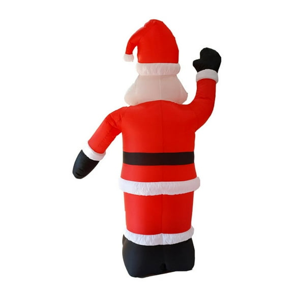 S SERENABLE Giant 94inch Inflatable Santa Claus Light up Christmas Animated with LED Light