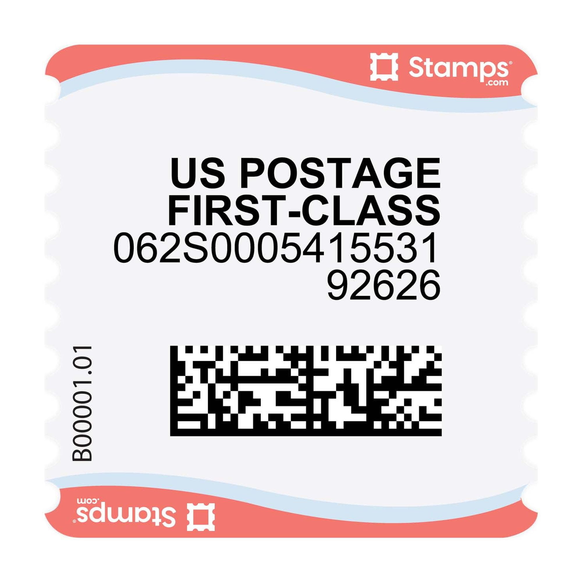 NetStamps 1250 ct - Blank Postage Labels - NOT Forever Stamps