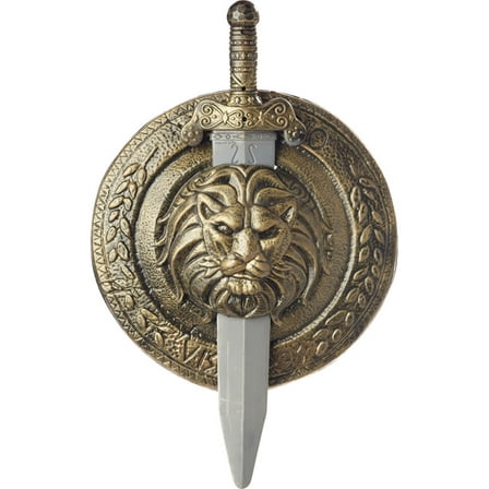 Gladiator Shield Sword Halloween Costume Accessory