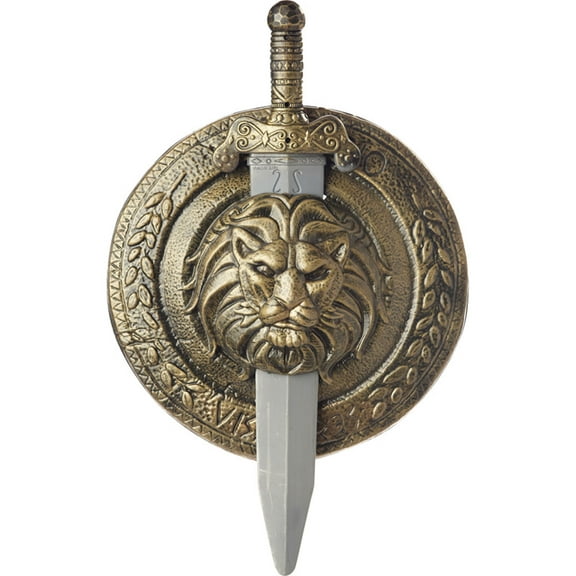 Gladiator Shield Sword Halloween Costume Accessory