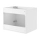 thumbnail image 3 of Mueble de Baño Modway Vitality 58 cm Blanco MDF, 3 of 8