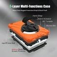 thumbnail image 3 of Galaxy Tab A 8.0 Case 2019, SM-T290/T295 Case, [Hand Strap] 360 Degree Rotating Kickstand Full-Body Impact Resistant Cover for Samsung Galaxy Tab A 8.0 Inch 2019 (SM-T290 /SM-T295),Orange, 3 of 8