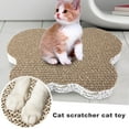 thumbnail image 2 of Trayknick Cat Scratcher Eco-friendly Compact Corrugated Paper Higher Density Cat Scratching Pad for Family, 2 of 13