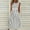 White, variant on Women Fashion Casual Striped Print Round Neck Sleeveless Pocket Long Dress Daily Wear Dresses for Women Denim Dresses Women Short Sleeve Fashion Women Casual Dresses plus Size Womens Dresses Dress