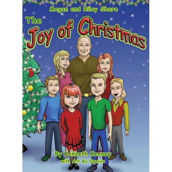 Megan and Riley Share the Joy of Christmas, (Hardcover)