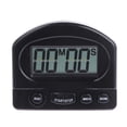 thumbnail image 1 of Temporizador digital Reloj despertador Gadgets de cuenta regresiva con pantalla LCD Negro Hugtrwg Para estrenar, 1 of 6