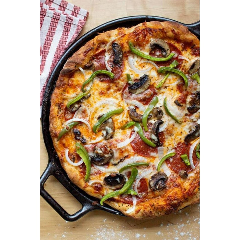 I noticed that Lodge discontinued their 14 pizza pan, so that sealed my  decision to finally go out and get one : r/castiron
