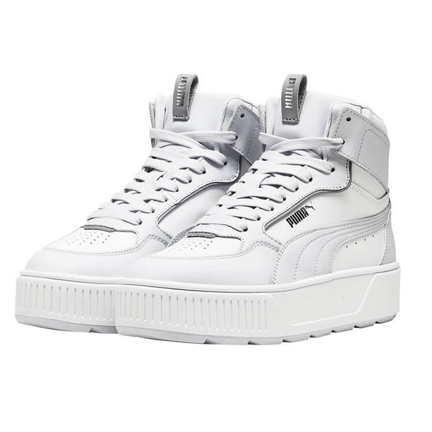 Tenis Puma Mujer Urbano Botín Casual blanco 26.5