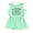 Mint Green, variant on Suealasg Toddler Girls Summer Clothes 1T 2T 3T 4T 5T Short Sleeve Letter Print Tank Tops + Shorts Kids Baby Girls Outfits Sets