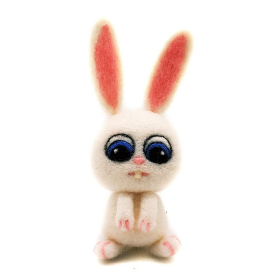 Feltsky Rabbit Needle Felting Kits for Beginners Gift for Mother's Day Birthday Felt Kit Craft