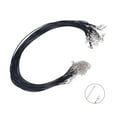 thumbnail image 4 of Cordones encerados para collar de 20 piezas, cuerda colgante para colgantes con cierre, materiales para hacer joyas DIY, 4 of 8
