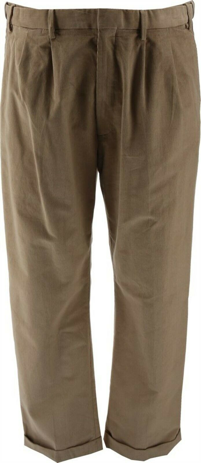 Tall Corduroy Dress Pants Khaki 44 