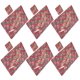 thumbnail image 3 of Manteles individuales navideños, 12 piezas, decoración navideña de PVC, manteles individuales navideños de PVC para cocina, rendimiento de alta gama, 3 of 8