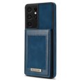 thumbnail image 4 of Phone Case for Samsung Galaxy S21 Ultra, PU Leather Wallet Case with Card Pockets RFID Blocking Kickstand Anti-falling Magnetic Closure Back Flip Cover for Samsung Galaxy S21 Ultra,Blue, 4 of 13
