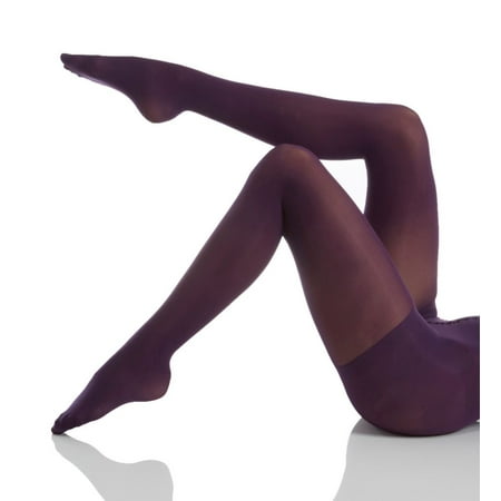 

Women s MeMoi MO-312 Perfectly Opaque Control Top Tights (Blackberry Cordial M/L)