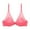 Hot Pink, variant on Kureaily Women's Classic Sheer Mesh Lace Bra With Underwire And Thin Cups French Style Lingerie Comfortable Everyday Bras