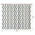thumbnail image 5 of White Bigfoot and Pine Tree Pattern Shower Curtain 84"x72" ,Bathroom Decorative Shower Curtains Set with 12 Hooks,Modern Waterproof Washable Shower Curtain, 5 of 6
