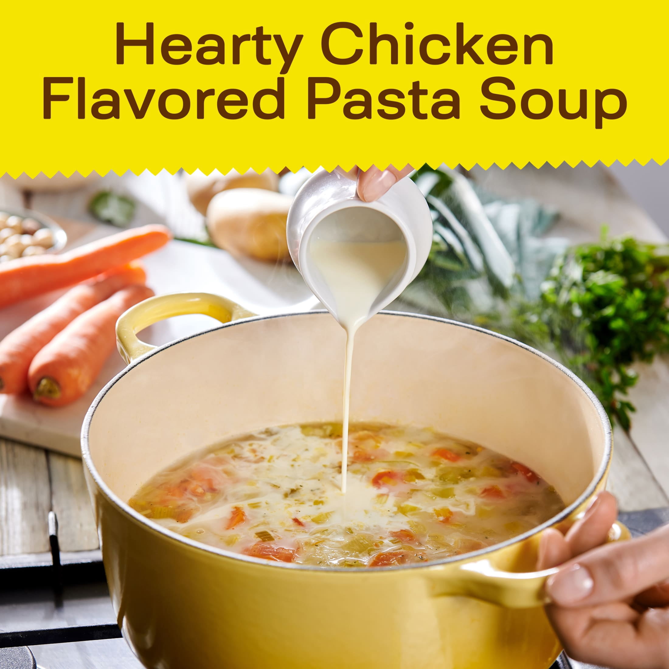 Maggi 50 Calories Chicken Flavored Pasta Soup Mix, 2.11 oz, 4 Servings