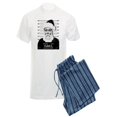 thumbnail image 1 of CafePress - Santa Mugshot - Men's Light Pajamas, 1 of 1