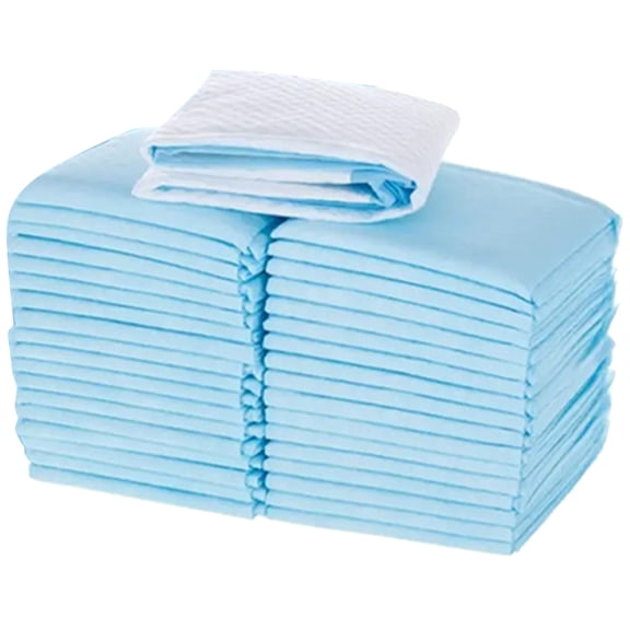 50 almohadillas absorbentes para orina de perro, almohadillas de entrenamiento para cachorros, forros de pañales para perros, almohadillas gruesas para orina de mascotas