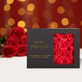 thumbnail image 4 of Flip Top Preserved Rose Jewelry Box - Forever Rose Gift for Gi-rlfriend Wife Mom, Valentine's Day Mother's Day Gift (No Jewelry), 4 of 5