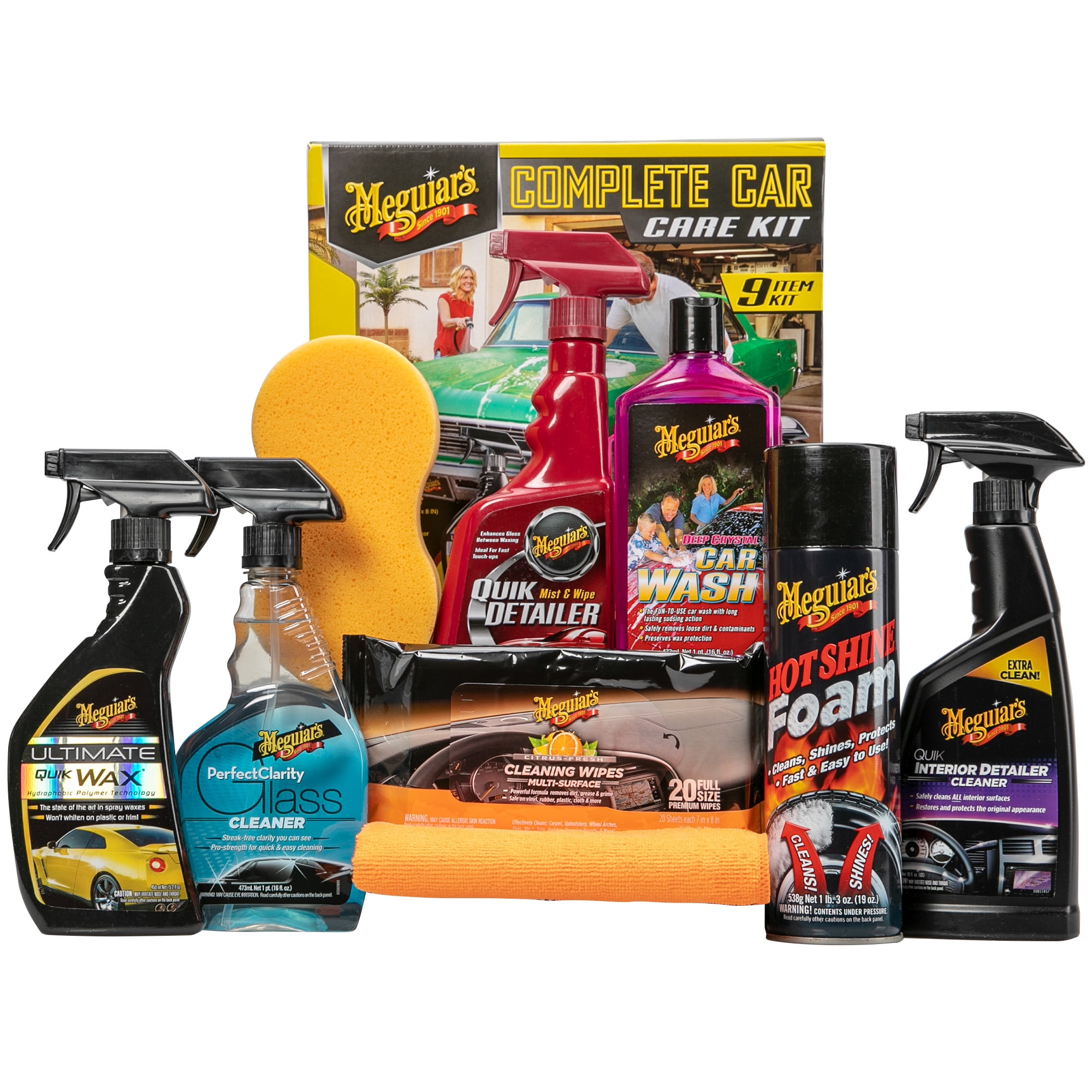 Meguiars Detailing Kit Bag - Canvas Construction For All Your Car Care  Products